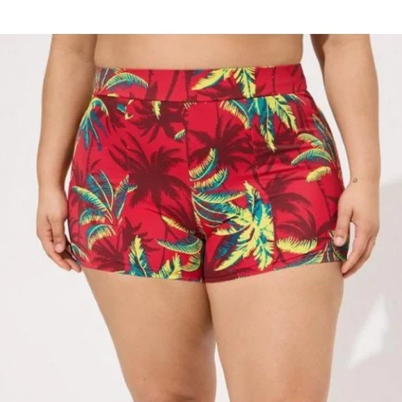Torrid NWT Retro Wireless Ruched Cups Bikini Top and Bottom Set - Picture 5 of 9